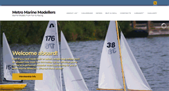 Desktop Screenshot of metromarine.org