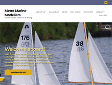 Tablet Screenshot of metromarine.org